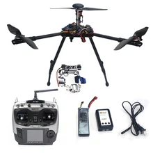 DIY font b RC b font Drone Assembled Full RFT Kit HMF Y600 Tricopter 3 Axle