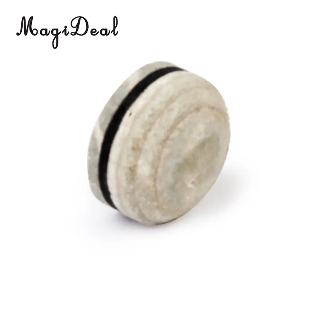 MagiDeal 1pc 11mm Snooker Cue Tip Artificial Leather Humidity Resistant Box Glue on Rate S Indoor Game Snooker Billiard Access