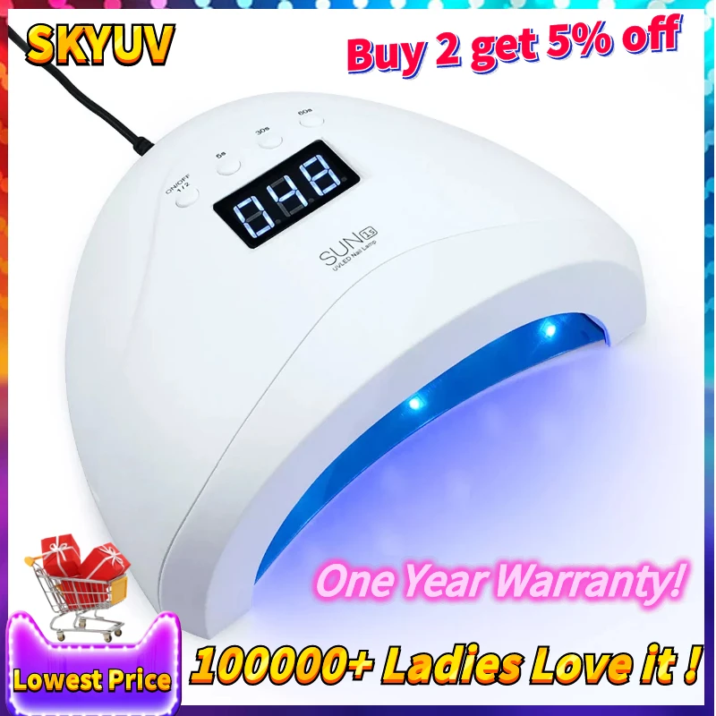 SUN1S профессиональный UV led лампы 24 Вт/машинка для стрижки 48 Вт Сушилка ногтей Гель