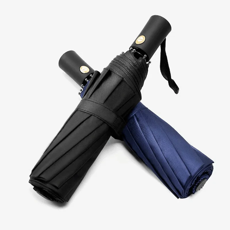 JESSEKAMM дизайн Высокое качество Большой сильный Ветрозащитный компактный складной зонт от дождя для дам мужчин женщин досуг мода
