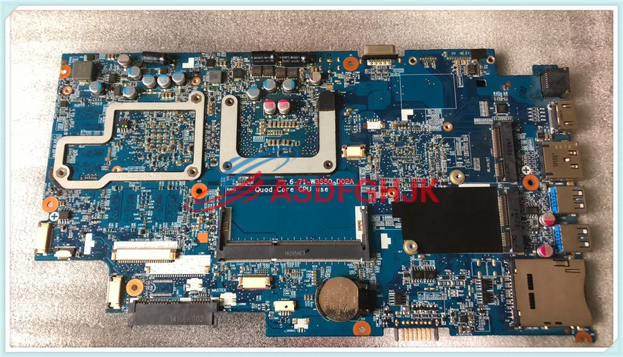 price reduction  FOR Raytheon G150T FOR clevo FOR Hasee k660e W350SS W370 Laptop Motherboard 6-71-W3S50-D02A motherb