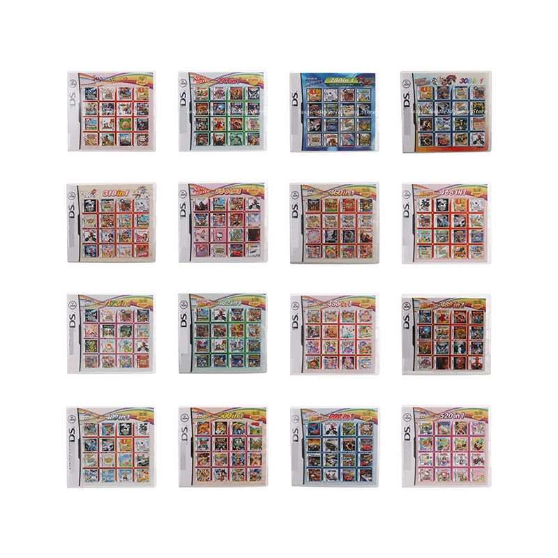 

Super ALL In 1 Compilations Video Game Cartridge Card For DS Game Console Super Combo Multi Cart