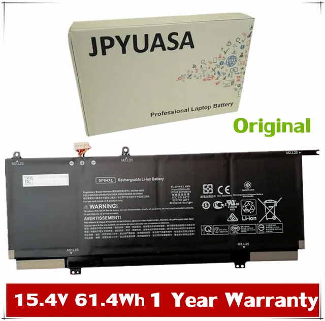 7XINbox 15,4 V 61.4Wh 3990 мА/ч, SP04XL HSTNN-OB1B HSTNN-DB7X Аккумулятор для ноутбука HP SP04XL HSTNN-DB7X HSTNN-OB1B планшет