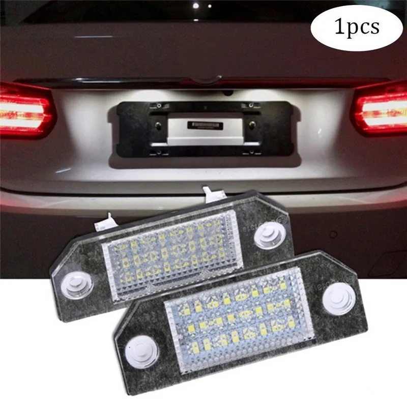 

New 1Pcs 5W Led Number Plate High Quality For Ford Focus MK2 Number License Plate Light Lamp For 2003-2008 Ford Focus MK2#292256