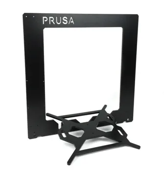 

Funssor Reprap Prusa i3 rework Aluminium alloy Frame kit black silver color Anodized 6mm aluminm alloy RepRap 3D Printer