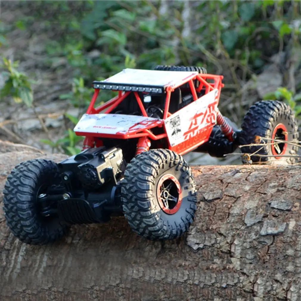 Радиоуправляемая машина 2,4G 4WD RC Rock Driving Crawlers Car Double Motors Drive Bigfoot модель дистанционного управления автомобиль внедорожник игрушка EU Plug