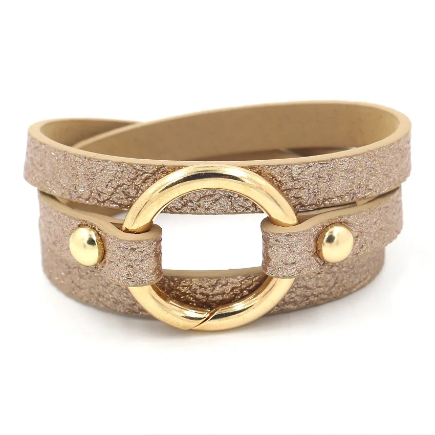 

Fashion Women Geometric Girl Trendy Fashion Print Wide Leather Bracelets Women Vintage Bangle Female Wedding Jewelry
