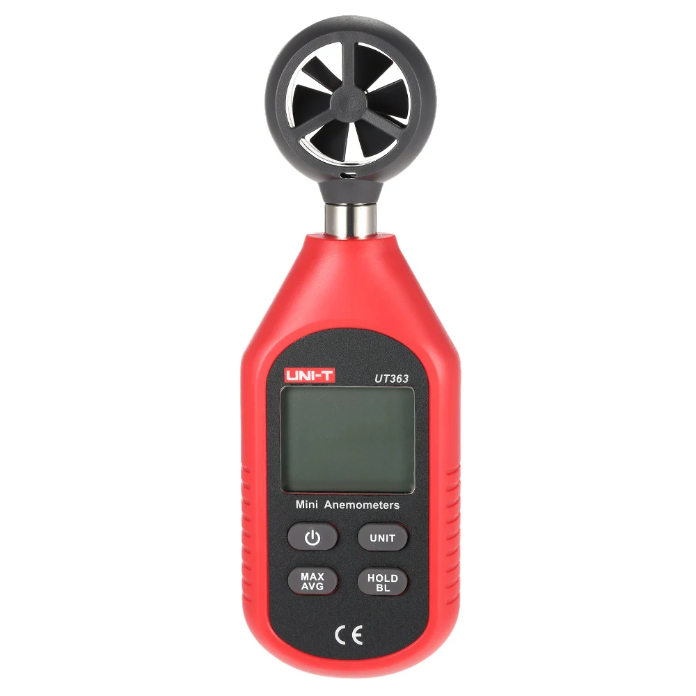 UT363 Wind Speed Meters Pocket Anemometers Speed Temperature Digital Thermometers Diagnostic-tools