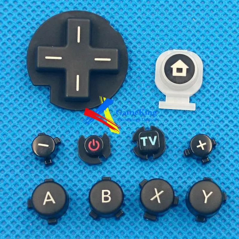 

Original Full Set Button Replacement Parts for Wii u Gamepad ABXY + D-Pad Cross buttons