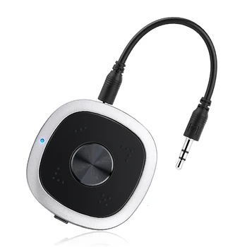 

Bluetooth Transmitter and Receiver, Mini Wireless Audio Adapter with aptX Low Latency and Dual Bluetooth Link for Home Stereo Sy