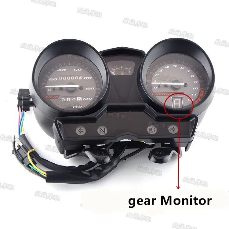 Motorcycle Speedo For YAMAHA YB125z Meter Gauge Instrument ybr Factor YBR125 YJM125 Hornet odometer speedometer Motorcycle Speedo For YAMAHA YB125z Meter Gauge Instrument ybr Factor YBR125 YJM125 Hornet odometer speedometer