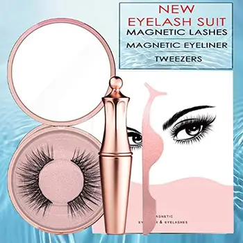 

Magnetic Liquid Eyeliner Magnetic False Eyelashes Tweezer Set Collection Magnetic Liquid Eyeliner Handmade False Eyelashes#Miami