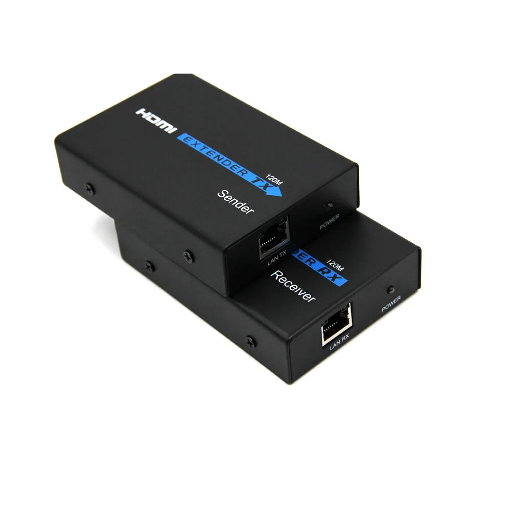 1080 P HDMI Extender 120 м по TCP/IP Cat5e/6 Ethernet-кабель HDMI инфракрасный передатчик/приемник с ИК