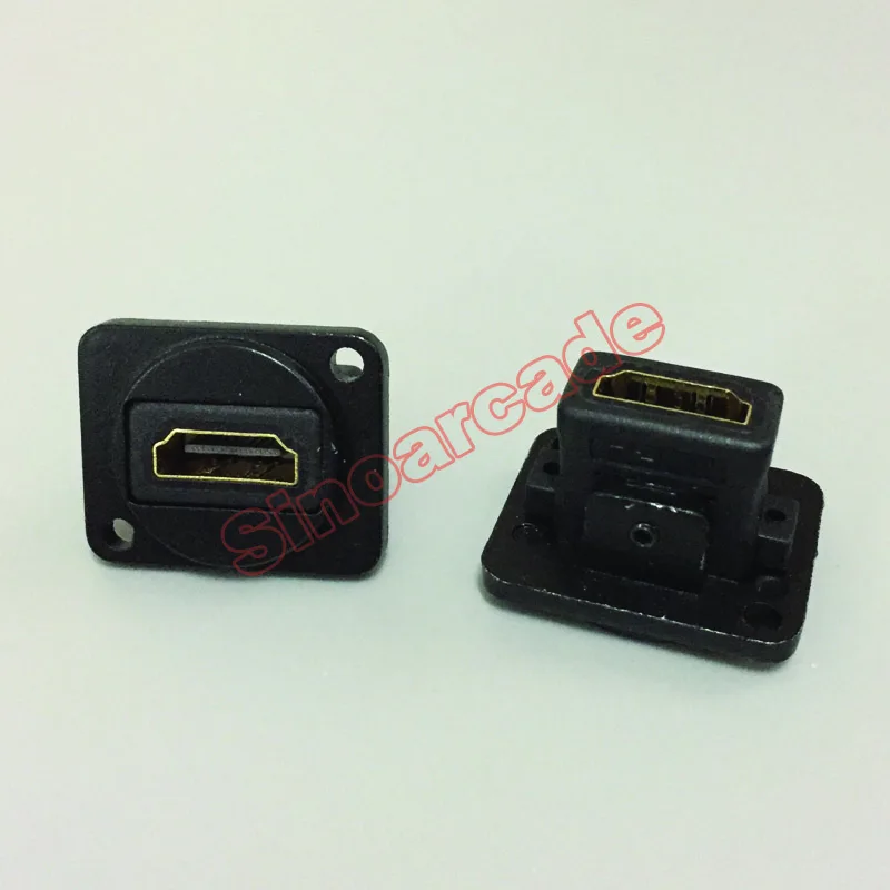 Arcade Cabinet HDMI Socket Panel Module HDMI Connector HDMI Wall Plate Module HDMI Coupler Passthrough Straight Socket Arcade Cabinet HDMI Socket Panel Module HDMI Connector HDMI Wall Plate Module HDMI Coupler Passthrough Straight Socket