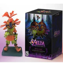 2017 Anime The Legend of Zelda 14 cm Em Caixa do crânio garoto máscara majoras Figura de Ação Brinquedos