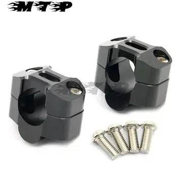 

Black Motorcycle Clamp Drag Handlebar Riser 7/8" 22mm-28mm 1-1/8" Risers For Honda Yamaha Suzuki KTM Kawasaki Pit Dirt Bike ATV