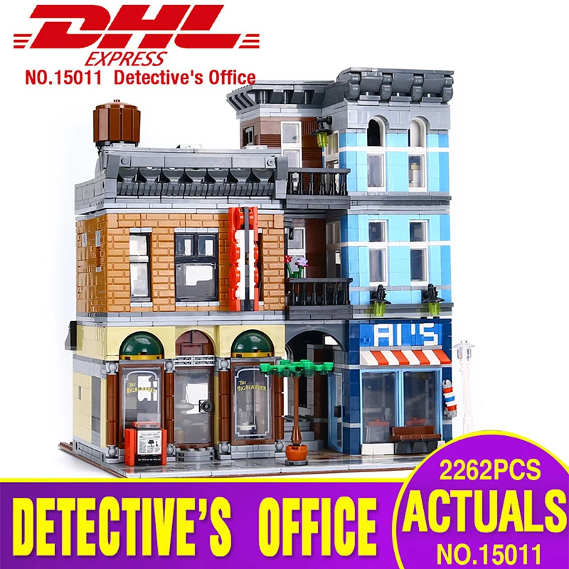

Genuine Series The Detective's Office Set Avengers Set Assemble Educational Building Blocks Toys Legoing
