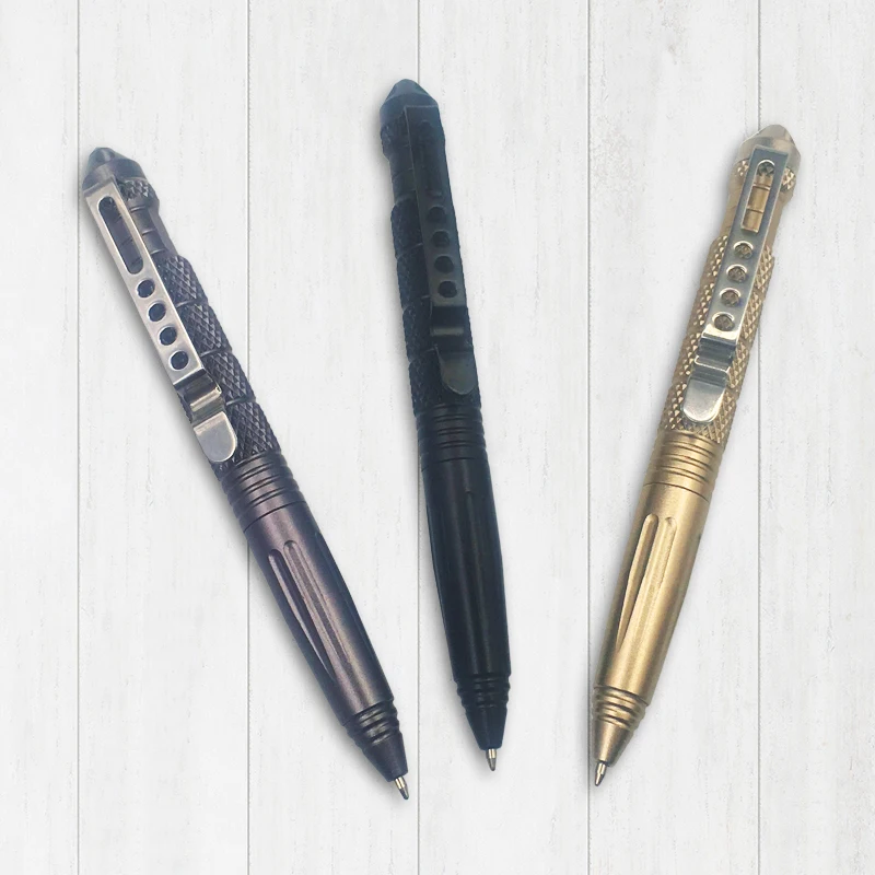 

Tactical Pen Self Defence Pen Multipurpose Aviation Aluminum Anti-skid Portable Self Defense Pen Tool