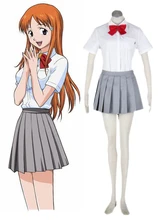 Envío Gratis Bleach Karakura Chica de la Escuela Uniforme Escolar Cosplay del Anime