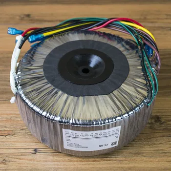 

1500W 220v to double 70v two groups + single 12v three sets of pure copper wire high power toroidal transformer