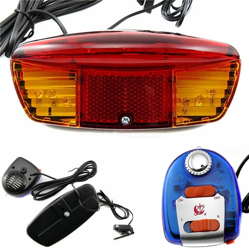 bike tail light with indicator