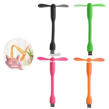 

USB Gadget Portable Flexible USB Mini Cooling Fan Cooler For For Xiaomi Laptop Notebook Desktop Computer Whosale&Dropship