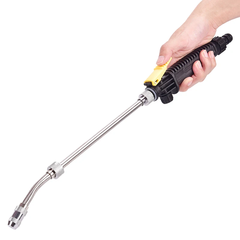 1pc 19'' High Pressure Power Washer Spray Nozzle Water Hose Wand