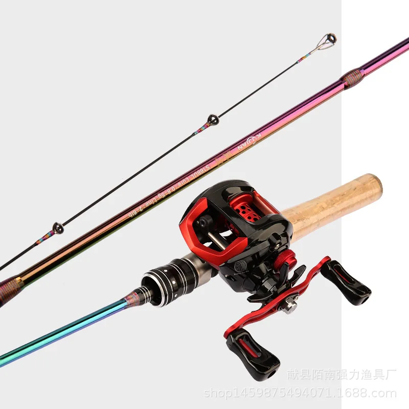 

New 1.68m 1.8m 2 section fishing rod super soft UL solid carbon spinning casting bait fishing sea fishing rod