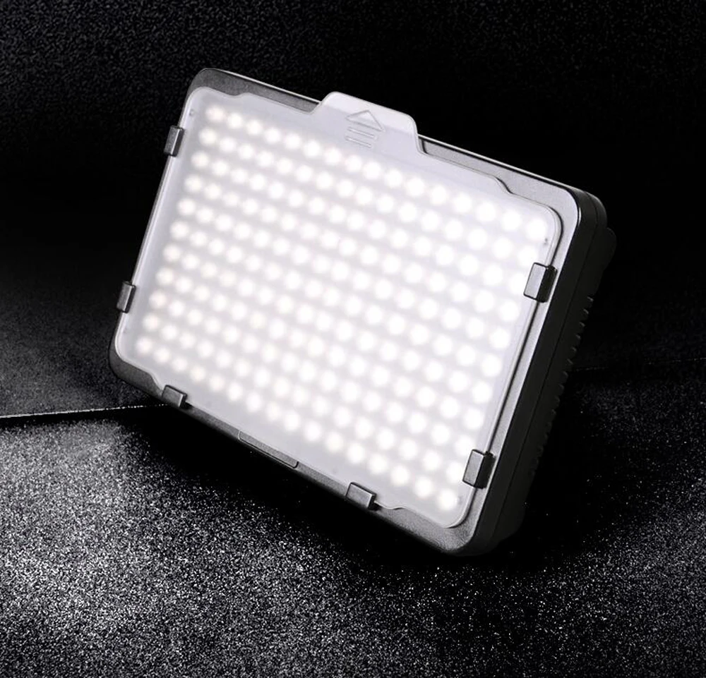 

176 LED Video Light Dimmable Bi-color 3200K/5500K Studio LED Lighting Lamp Panel for Canon Nikon Sony Camera DV Camcorder