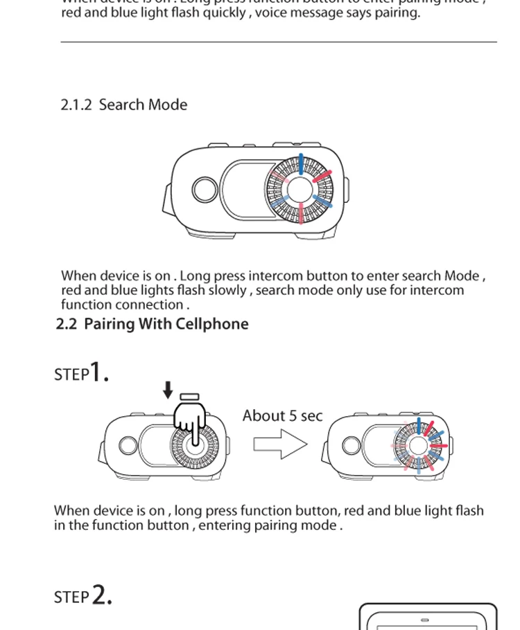 AiRide G5 500m 4 Riders Group Intercom HD 1080P Video Recorder Camera Motorcycle Bluetooth Intercom Helmet Headset