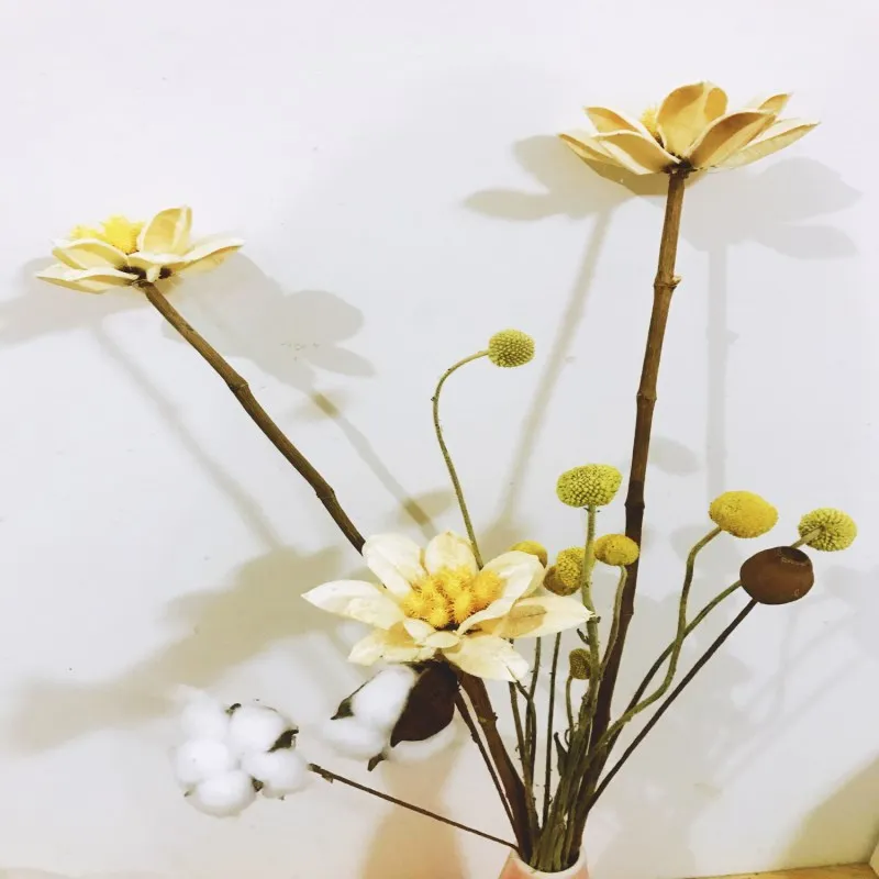 

Zombie fruit peas and Sagittarius fruit decorative flower arrangement simple style home props Free Shipping