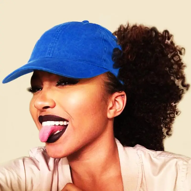 

2019 Summer Ponytail Baseball Cap Sun Hat For Women Snapback Dad Hats Casual Adjustable Empty Top Sports Cap Female Solid Hats