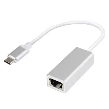USB C to Ethernet Adapter Portable 1-Gigabit Network Hub 101001000 Mbps for MacBook Pro ChromeBook XPS Samsung S9
