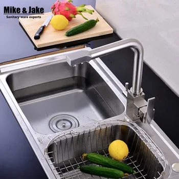 

Brush nickel 3 way double function kitchen faucet 3 In1 Kitchen Faucet Three Way Tap for Water Filter kitchen mixer
