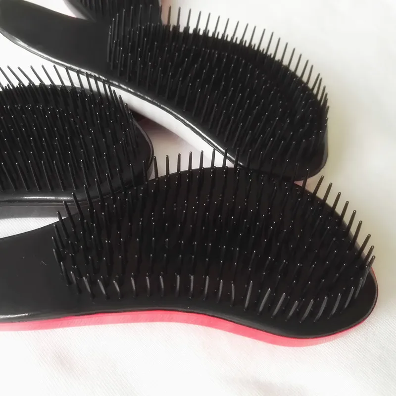 New 1pcs Plastic Hair Comb Care Styling Beauty Healthy Tool Brush Shower Massager Detangle Anti static|Расчески| |