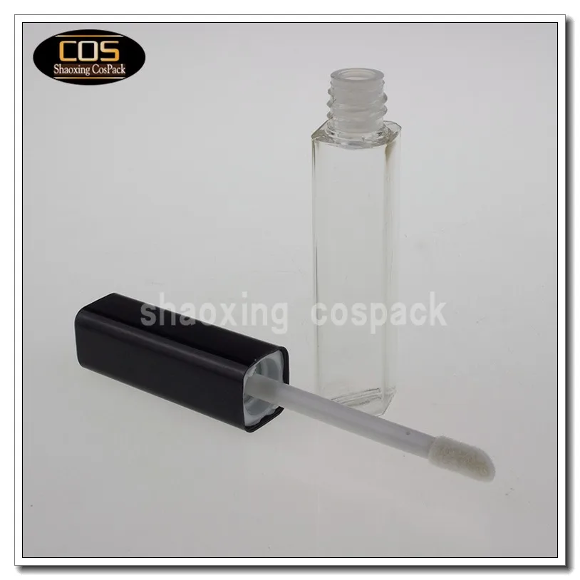 Lt009 4.5 мл Clear petg труб пустой, пустой 4.5 мл макияж упаковка, упаковка пластиковая трубка для блеск для губ