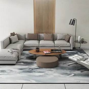 

200X300cm large carpet for living room children's crawling carpet European Jacquard Coral Fleece Rug For Home Decoration