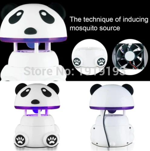 Прекрасный Panda модель светодиодный комаров ночник энергосберегающие Перезаряжаемые USB для ночника украшения комнаты
