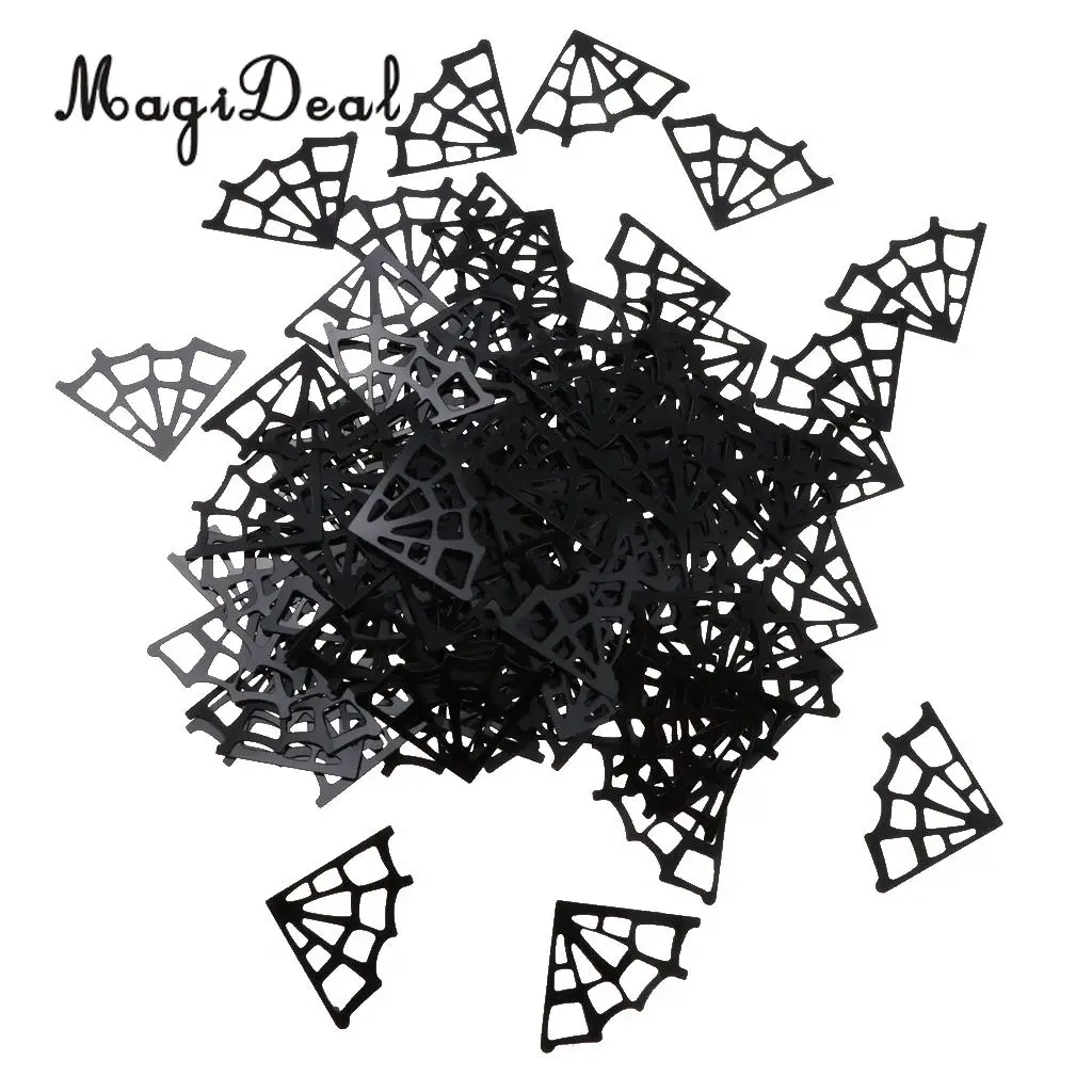  Spider Webs Table Scatter Halloween Party Confetti Fun Accessories