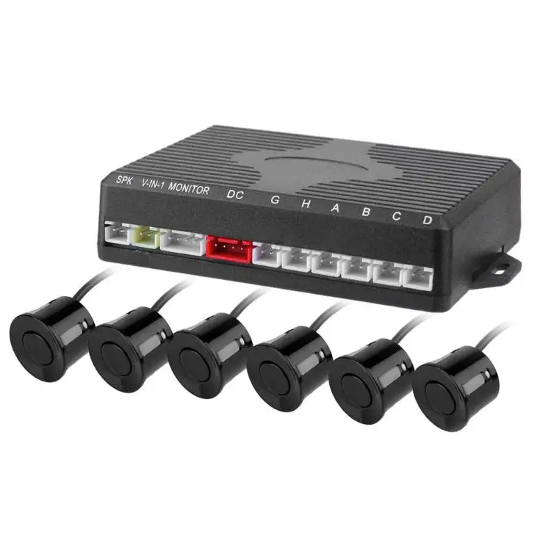 Auto Car Parking Assistance Detector System Automobiles Reversing Backup Radar Real-time Voice Alarm with 6 Sensors Auto Car Parking Assistance Detector System Automobiles Reversing Backup Radar Real-time Voice Alarm with 6 Sensors