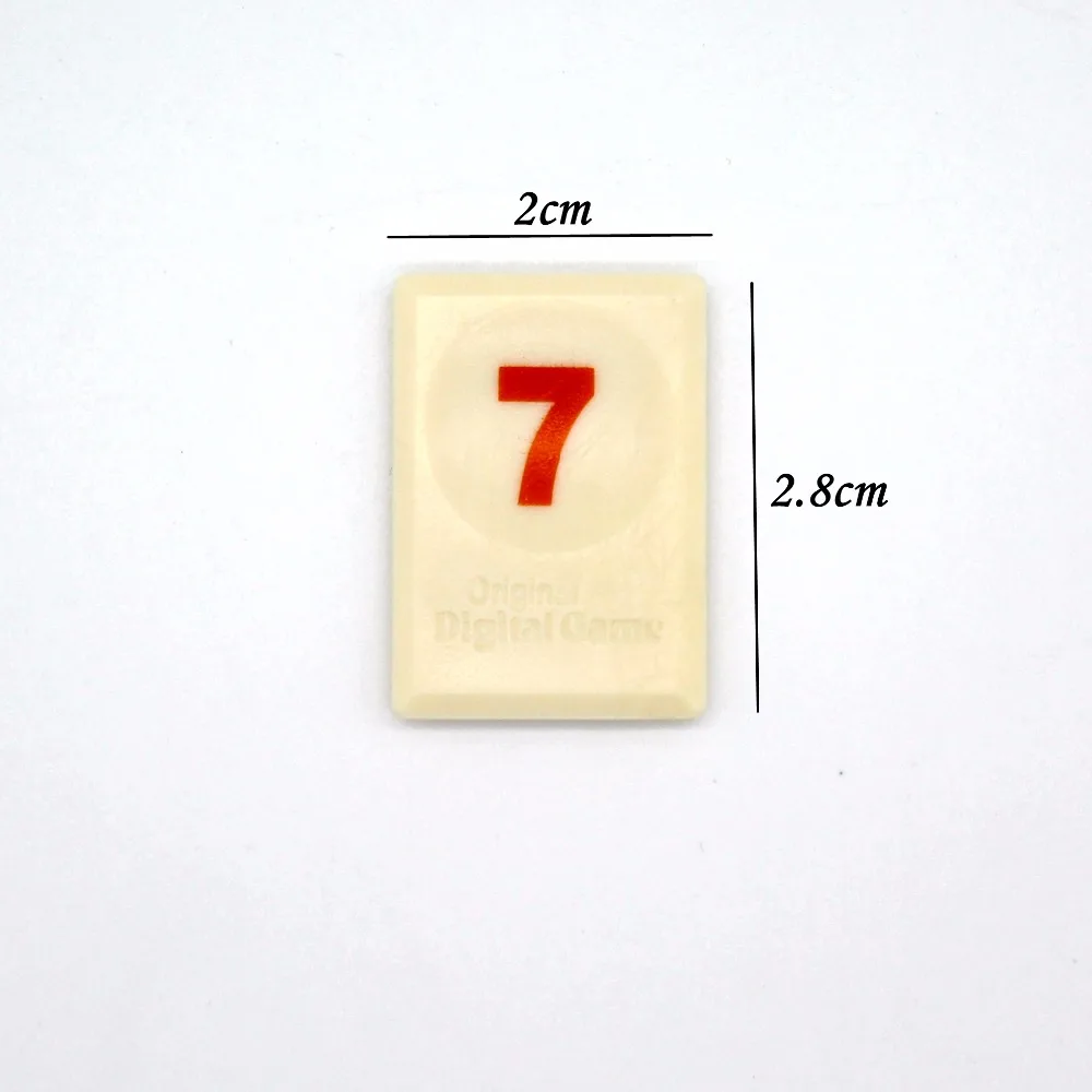 Портативная настольная игра Rummikub Israel Mahjong для 4 игроков, размер 2*2,8 см