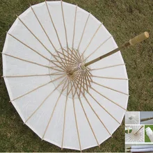 10 шт./партия радиус 20 см диаметр 40 см белый бумажный зонтик от солнца Свадебные украшения Дети рисунок «сделай сам» бумажные поделки