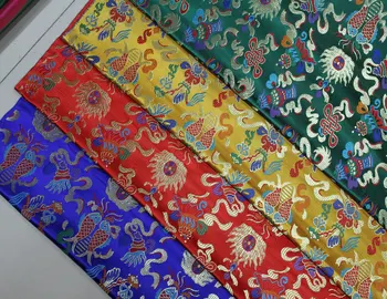 

Cushion and pillow packaging gift box pasting decorative decoration of Mongolia Tibetan Buddhist robe fabric cloth
