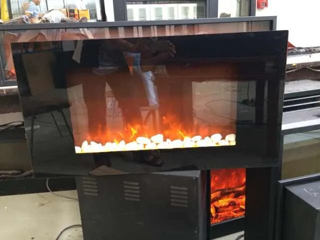 wall mounted electric fireplace / Family Heaters (wooden) / Factory price  direct sales _ - AliExpress Mobile