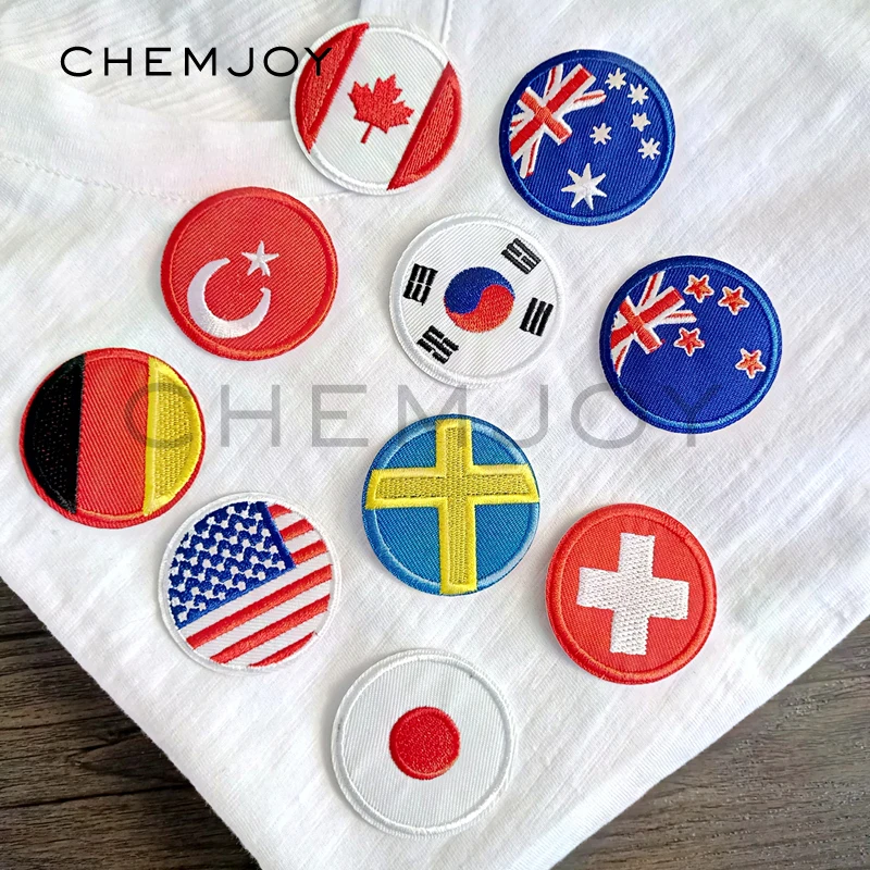 White Alphabet Iron On Sew On Patches Badges 4.5x5cm