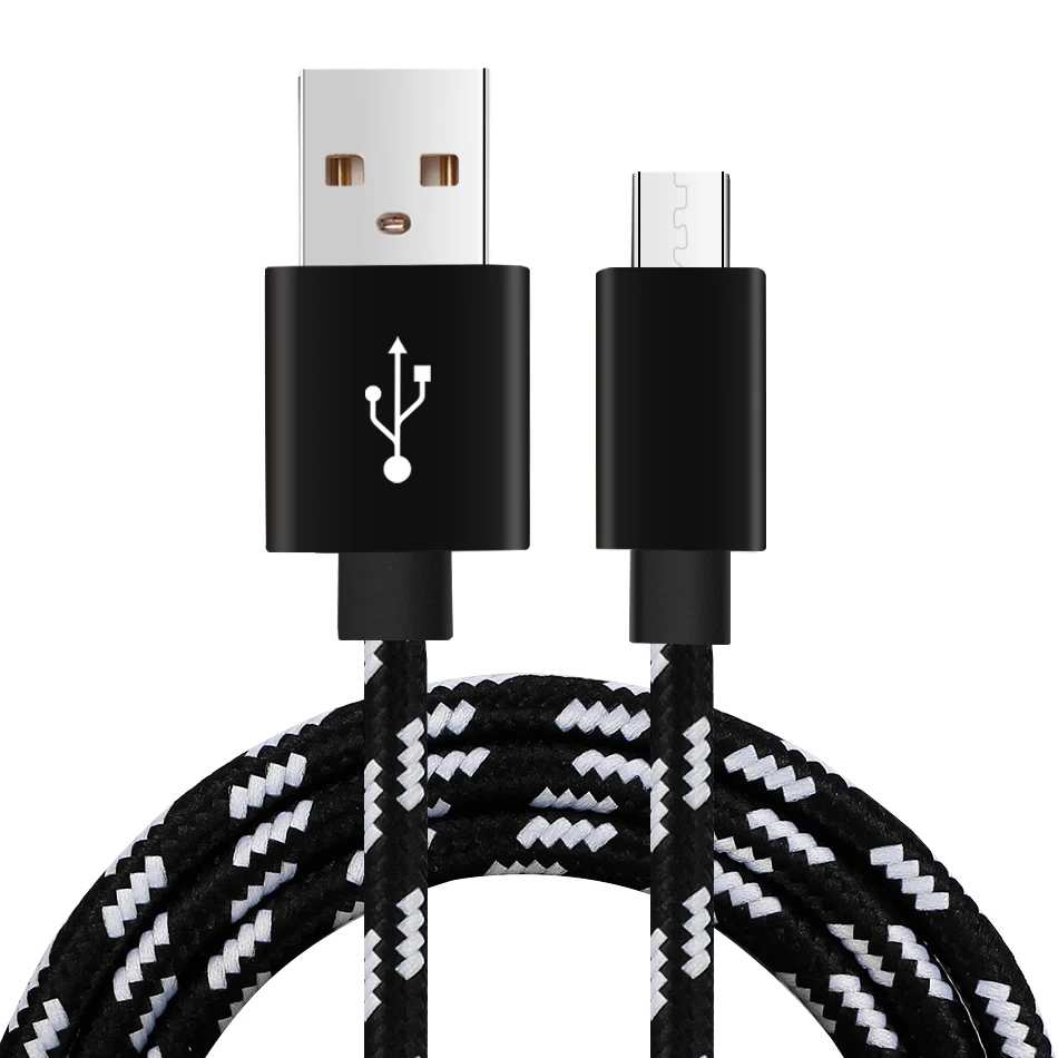 10 шт. 1 м 2 м 3 м высокоскоростной металлический USB плетеный кабель для быстрой зарядки Micro USB 8 Pin type C зарядный шнур для мобильных телефонов