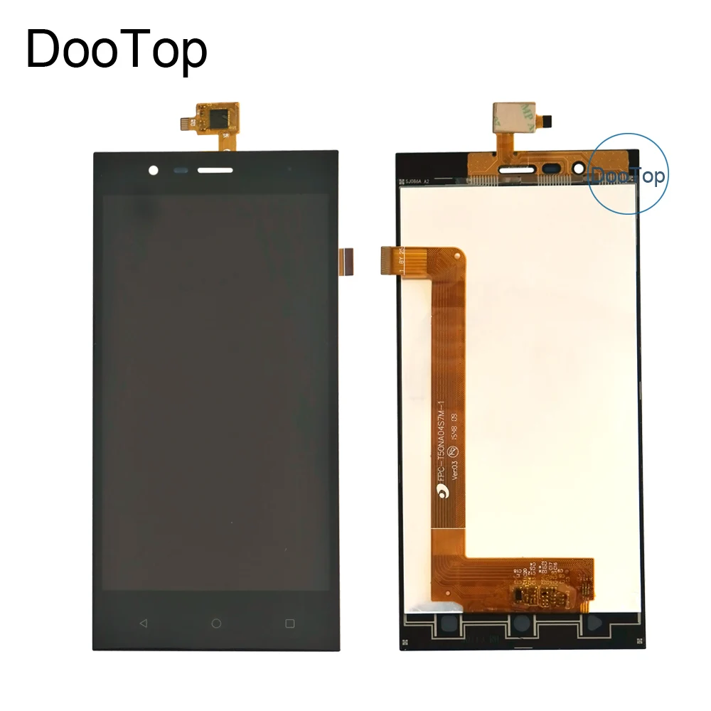 Продажа Для высокого экрана Boost 3 Pro Boost 3 SE Boost 3 SE Pro Boost 3 ЖК дисплей + сенсорный экран дигитайзер черного цвета с наклейками 3M