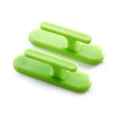 Новое поступление, 1 комплект самоклеящаяся настенная шторка на крючках Пряжка, крючки для штор пряжки аксессуары,. Комната аксессуары - Цвет: Зеленый