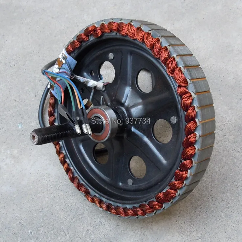 Е-велосипед мотор для центрального движения ротора 72V 1500 W/электрический велосипед мотор Статор/Е-скутер способный преодолевать Броды запасные части для двигателя G-M031
