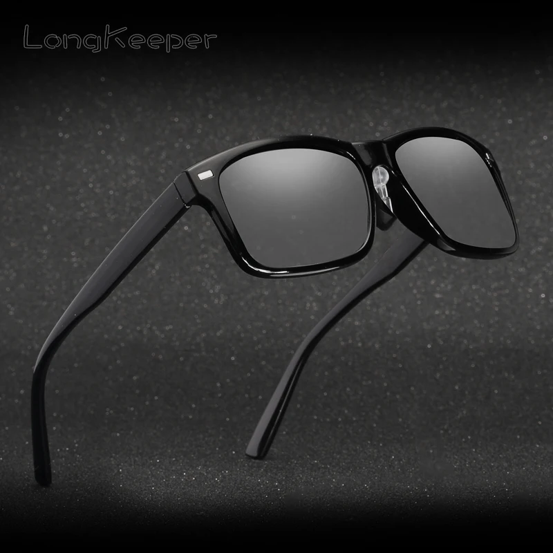 LongKeeper 2020 Мужские поляризационные обесцвечивающиеся солнцезащитные очки для